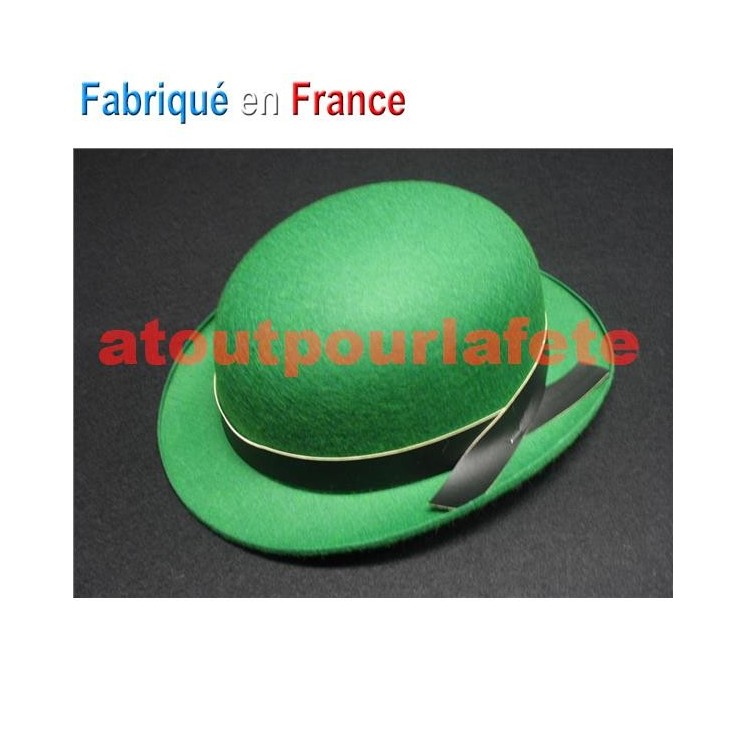 Chapeau Melon couleur enfant avec ruban