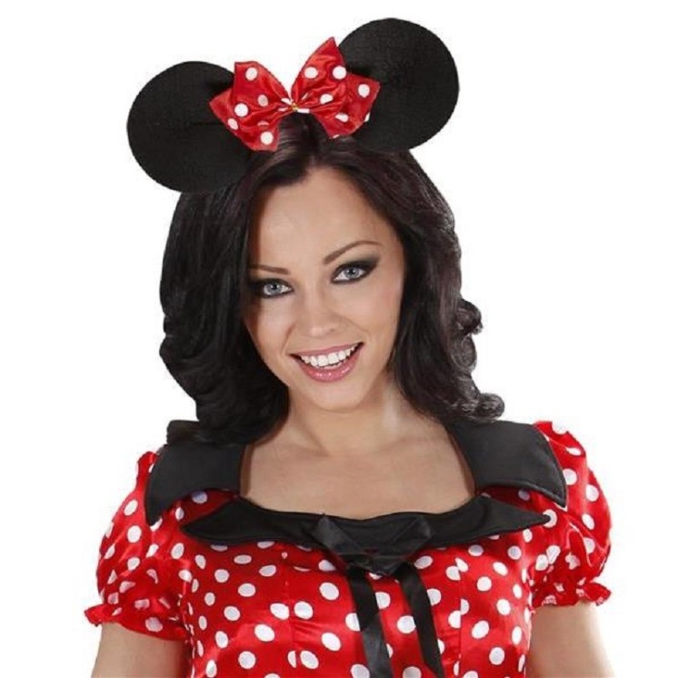 Serre tête oreille de Minnie avec noeud