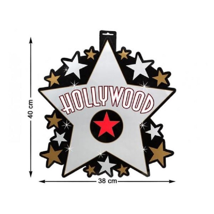 Etoile Hollywood (Cut-out carton imprimé)