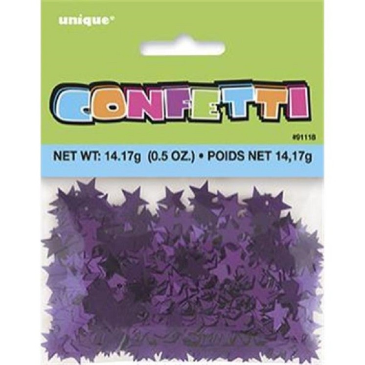 Confettis de Table Etoiles couleur (14grs)