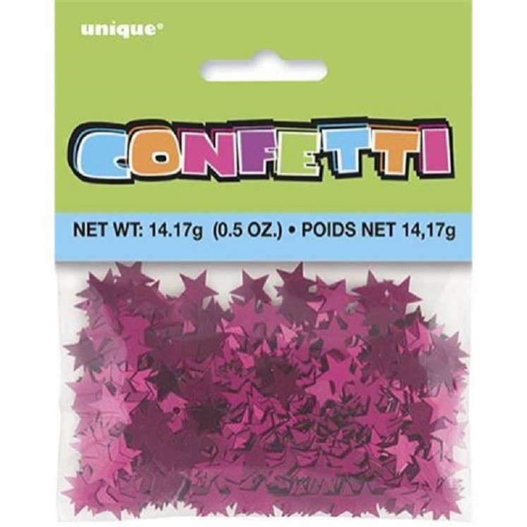 Confettis de Table Etoiles couleur (14grs)