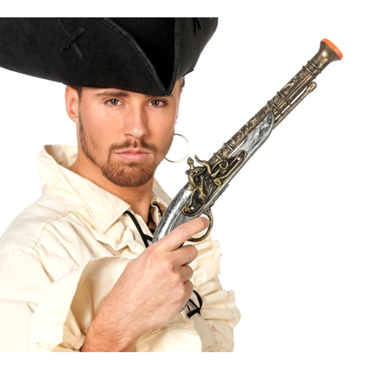 Pistolet de Pirate (plastique vieilli  )