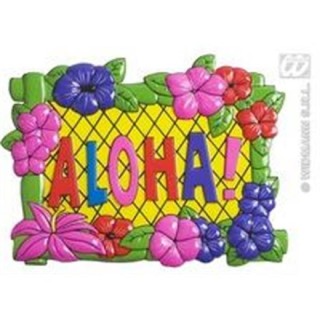 Décoration Panneau "Aloha" 48 X 38cm