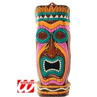 Décoration Tiki - Totem Tahitien  3D" h50 cm