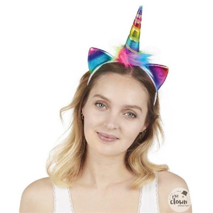 Serre tête pour deguisement de Licorne
