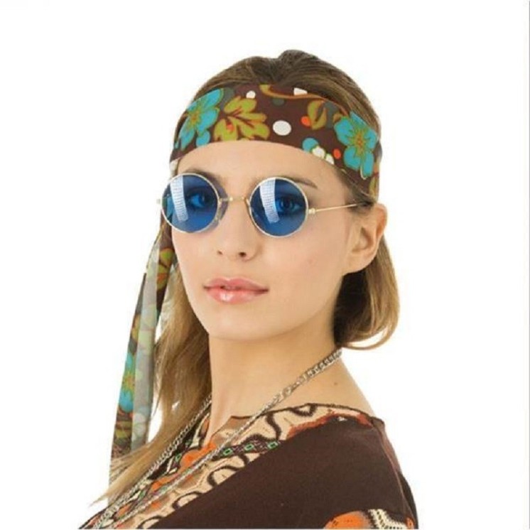 Lunettes Hippie,Baba Cool, Woodstock, Seventies