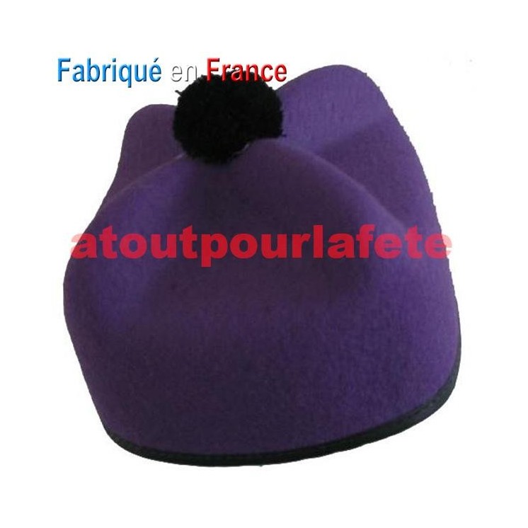 Chapeau - Barette de Curé, Don Camillo, Prélat, Monseigneur, Ecclésiastique