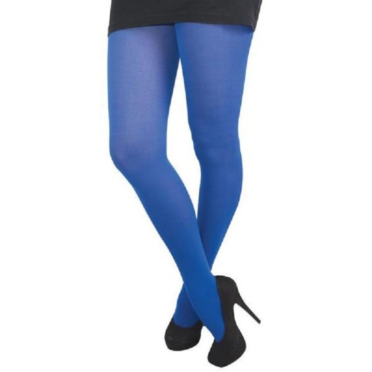 Collant Bleu de Schtroumpf, Schtroumpfette, Lutin, 118-218, (la paire)