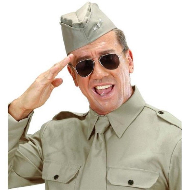 Calot de soldat, Militaire Américain 1940' WWII