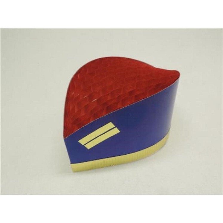 Calot d' Hotesse de l'air - Militaire (crépon et carton)