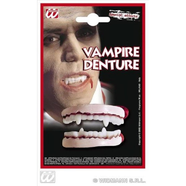 Dentier de Vampire en latex