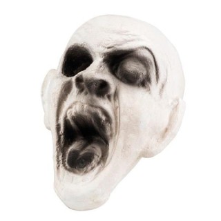 Tête de Zombie (17X14cm) pour décoration d' Halloween