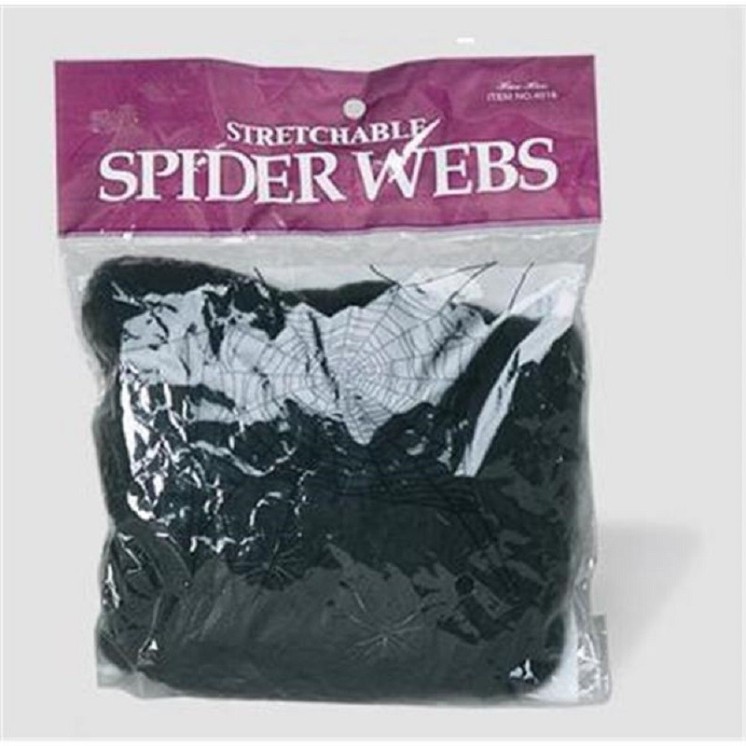 Toile d'araignée couleur + 1 araignée (sachet de 20gr)