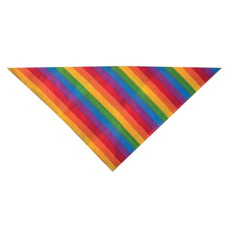 Bandana Arc-en-ciel - Gaypride 55 x 55 cm
