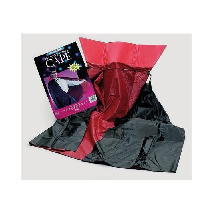 Cape Réversible (Noire et Rouge) 114cm