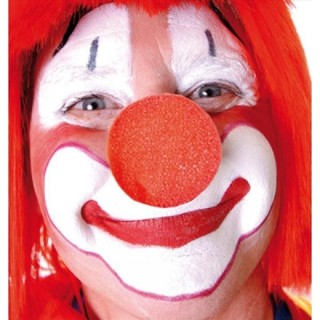 Nez de Clown en mousse rouge