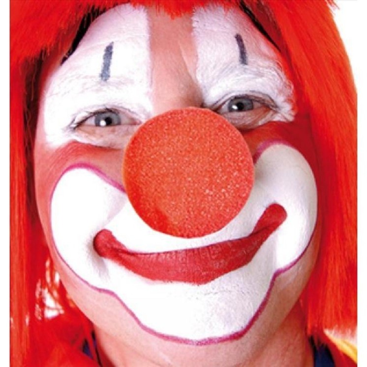 Nez de Clown en mousse rouge