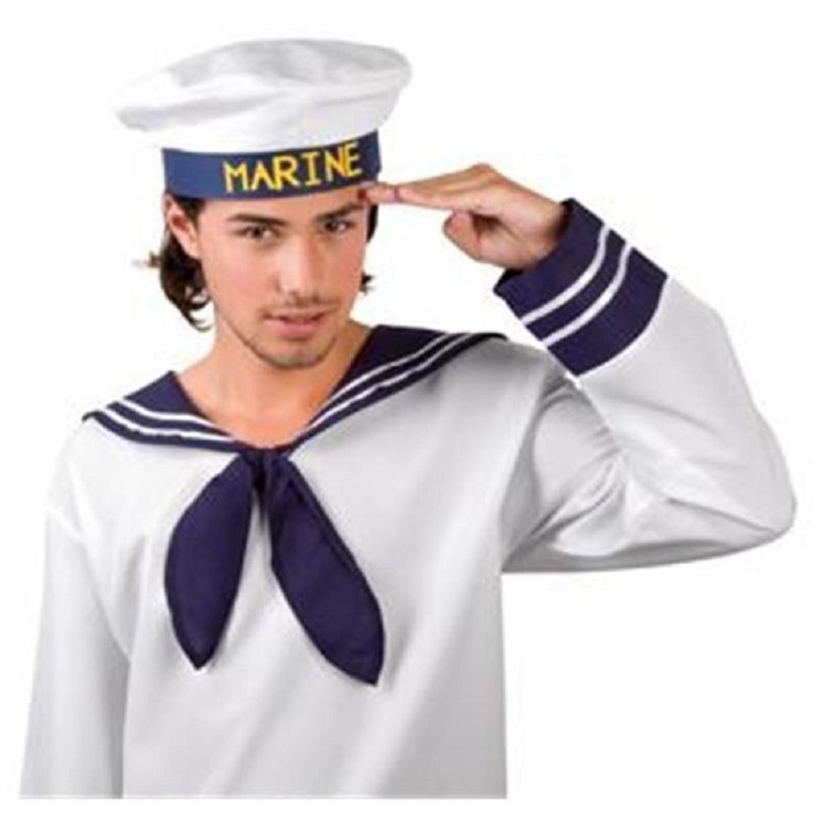 Beret de Marin, Bachi, Chapeau, Inscription "MARINE"