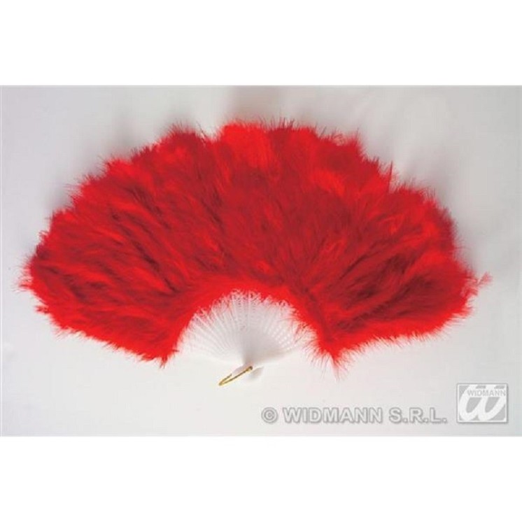 Eventail en plumes pour revue cabaret, gala de danse