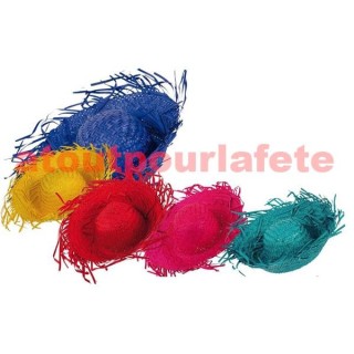 Chapeau Hawai, Caribéen, Caraïbe, Créole (Coloris aléatoire) (la pièce)