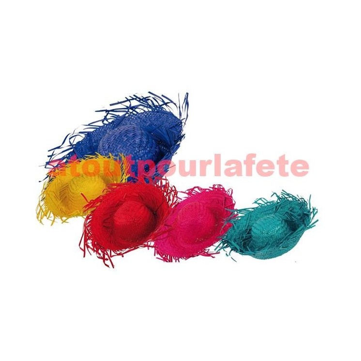 Chapeau Hawai, Caribéen, Caraïbe, Créole (Coloris aléatoire) (la pièce)