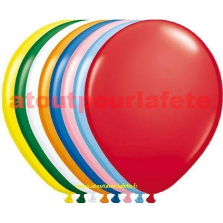 Pochette de 25 Ballons Ø30cm "multicolore"