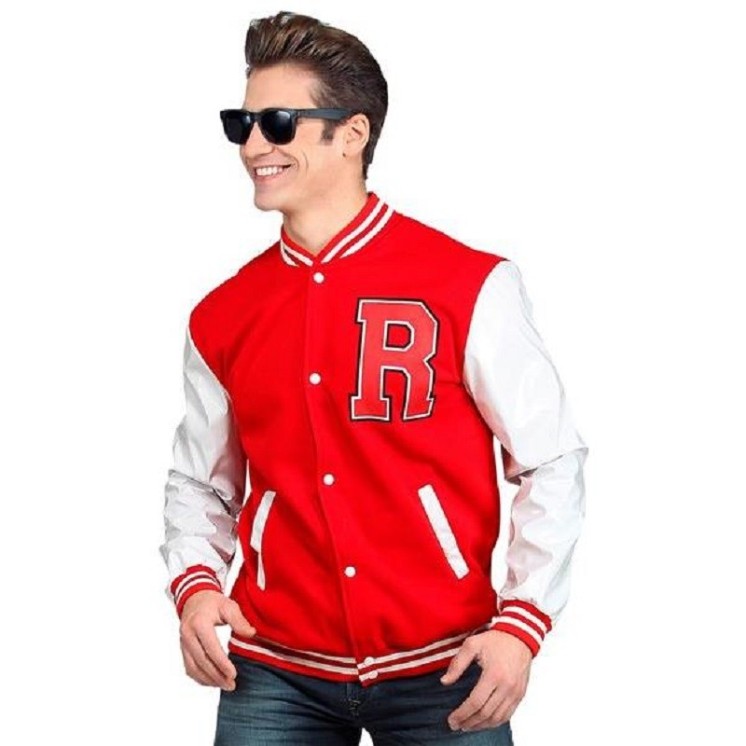 Blouson Teddy boy  - Universitaire Campus Americain  (taille M/L)