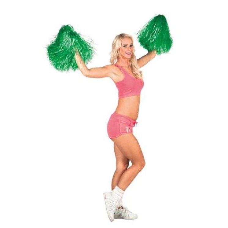 Pompon en raphia - pom-pom  Girl- Cheer Balls pour cheerleader (la pièce)