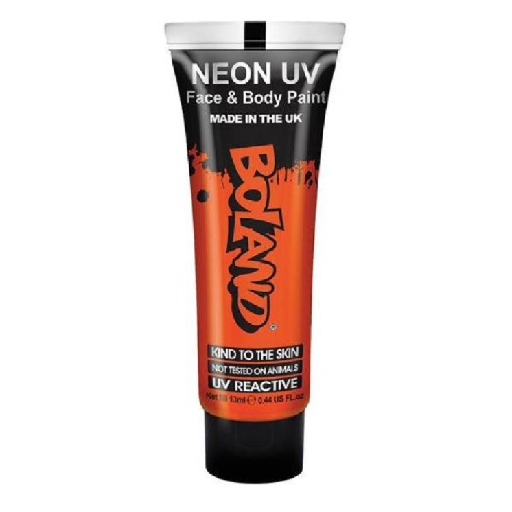 Tube de fard a maquillage Neon UV peinture visage & corps 10ml