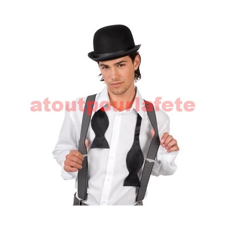 Chapeau Melon couleur enfant avec ruban