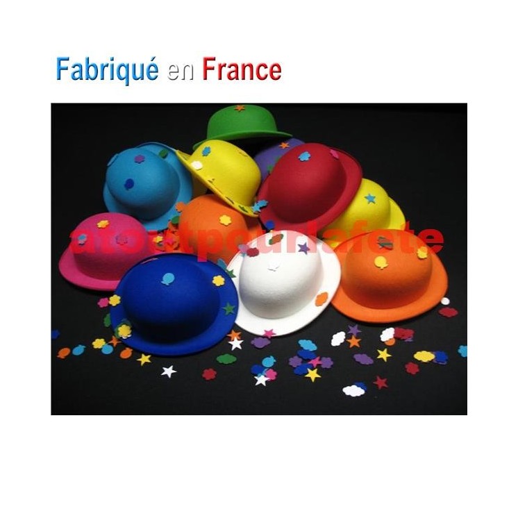 Lot 24 Chapeaux Melon - Gouter d'Enfants - Anniversaire