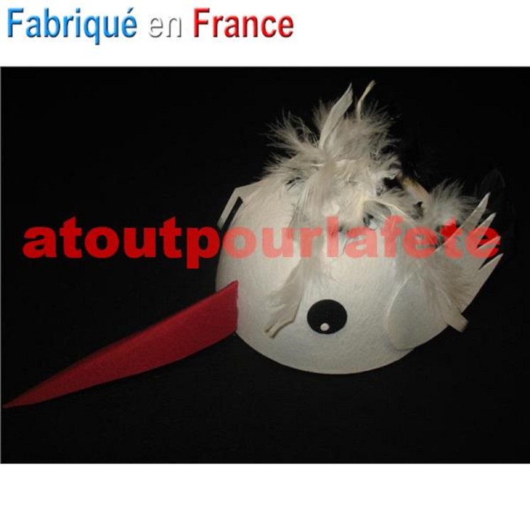 Chapeau de Cigogne (Coiffe de) pour fables, contes