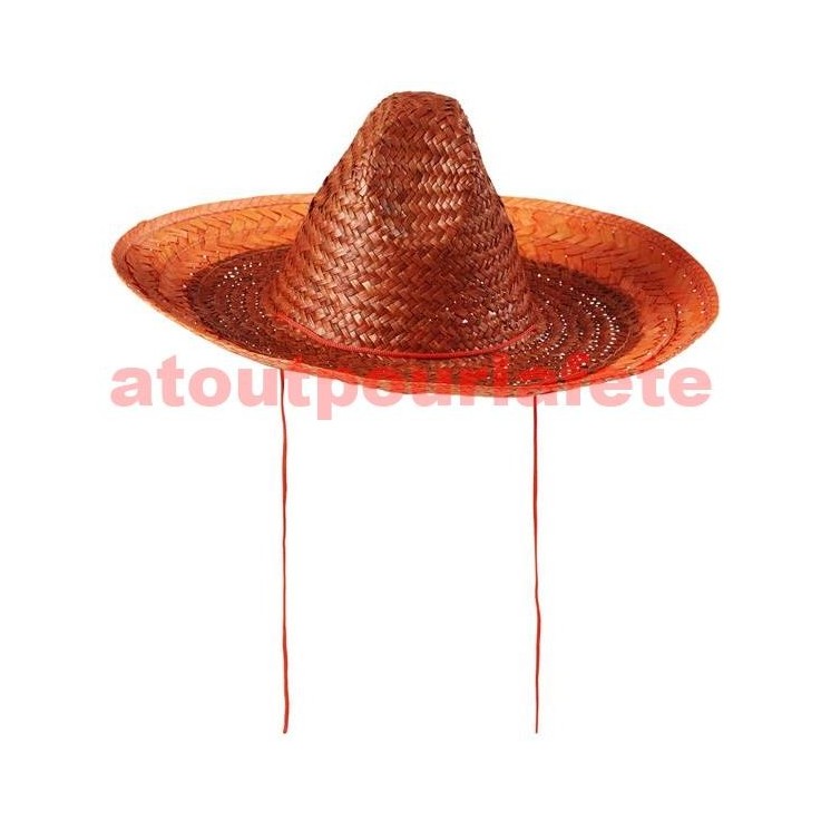 Sombrero mexicain couleur (48cms)
