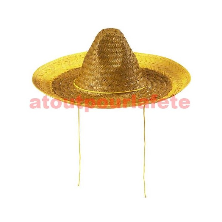 Sombrero mexicain couleur (48cms)