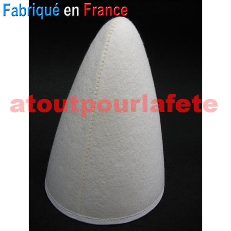Chapeau, Cône de Clown blanc