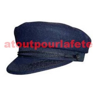 Casquette de Marin pecheur Breton (Capitaine Haddock)