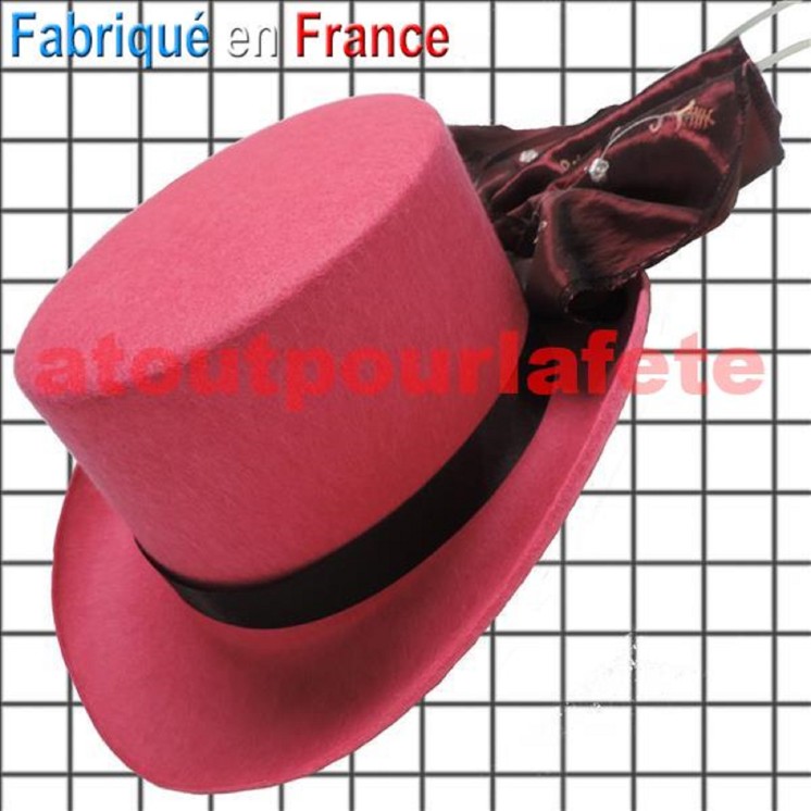 Chapeau Haut de Forme Sissi, Cavalière, Amazone, Belle Epoque