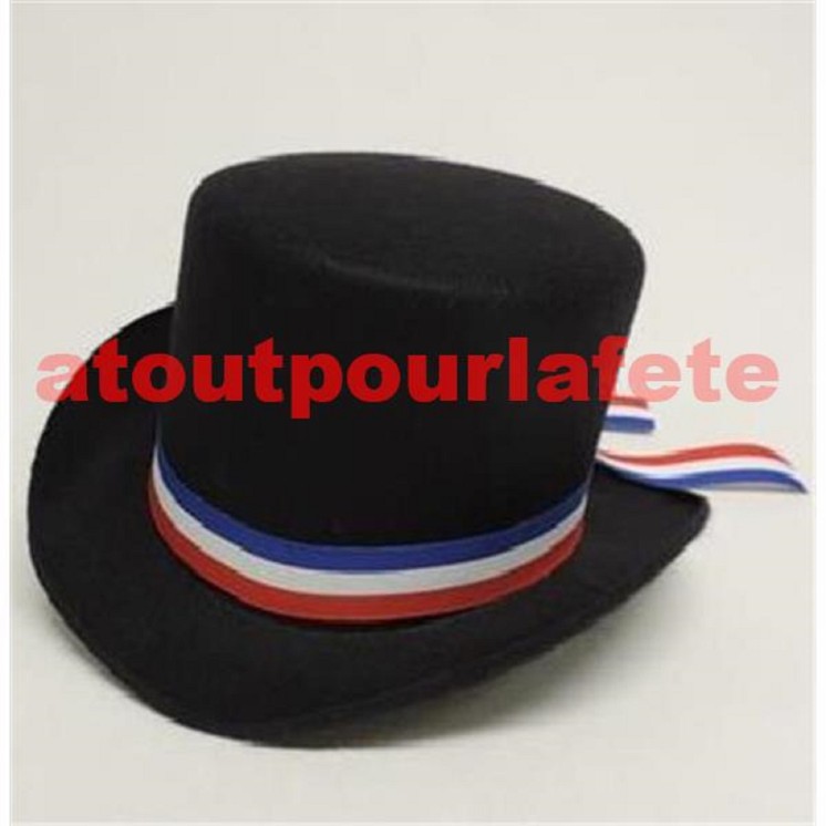 Chapeau Haut de Forme Gibus conscrit Centenaire