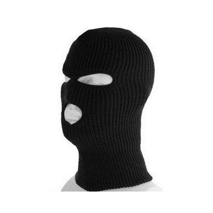 Cagoule Passe Montagne 3 trous pour deguisement (GIGN - forces spéciales - SWAT)