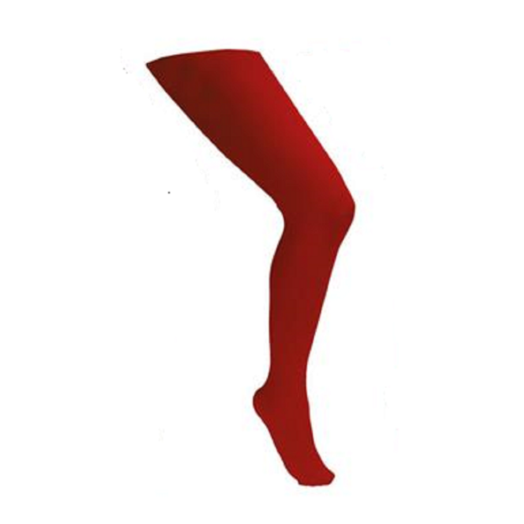Collant Rouge pour deguisement de  Grand Schtroumpf, Lutin (la paire)