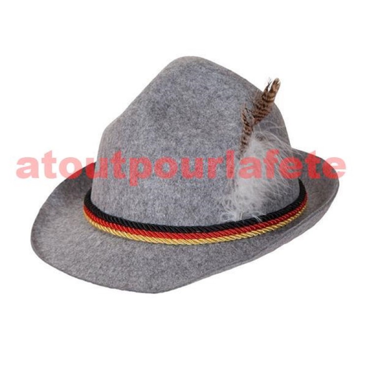 Chapeau Tyrolien, Bavarois pour deguisement