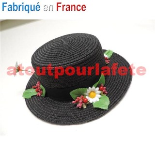 Chapeau Mary Poppins luxe