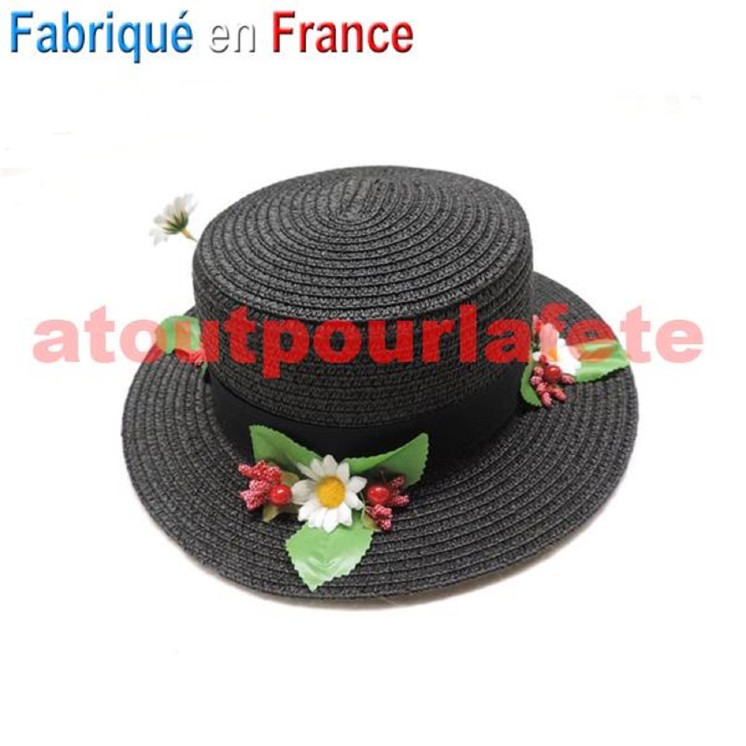 Chapeau Mary Poppins luxe