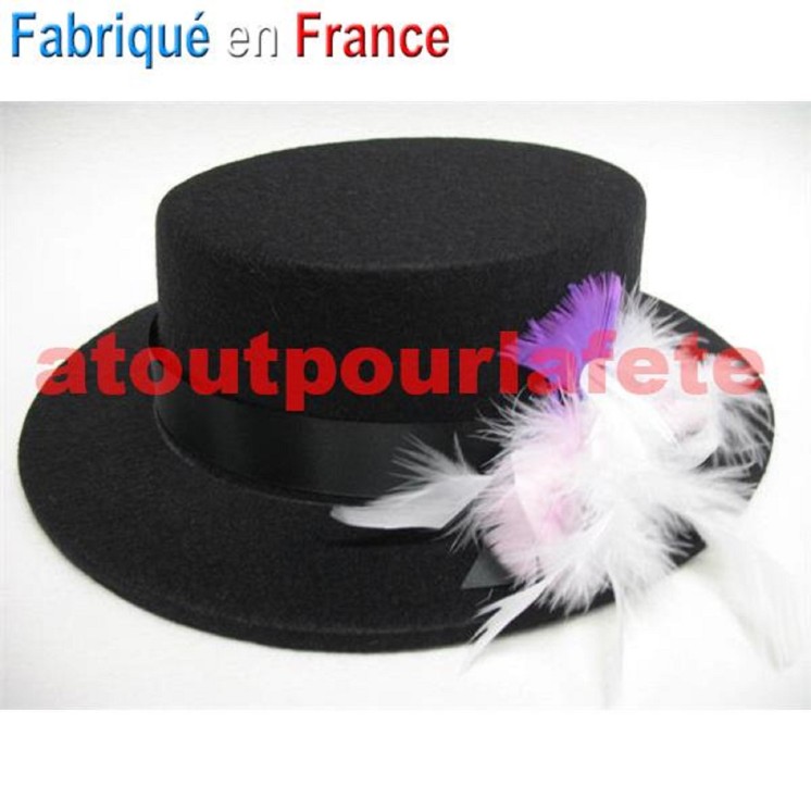 Chapeau Mary Poppins luxe