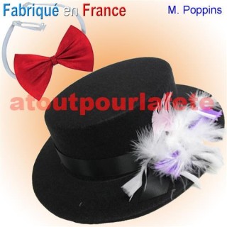 Chapeau Mary Poppins luxe