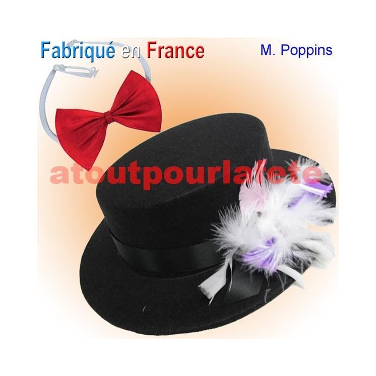 Chapeau Mary Poppins luxe