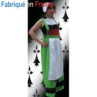 Déguisement Bécassine Adulte avec sa coiffe
