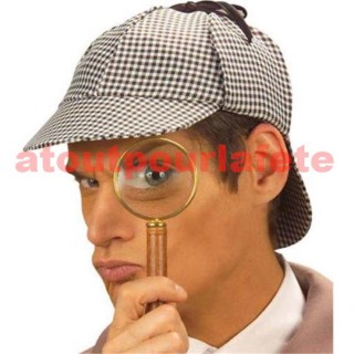 Chapeau, Coiffe Sherlock Holmes, Détective