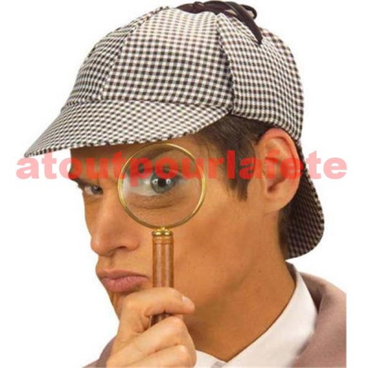 Chapeau, Coiffe Sherlock Holmes, Détective