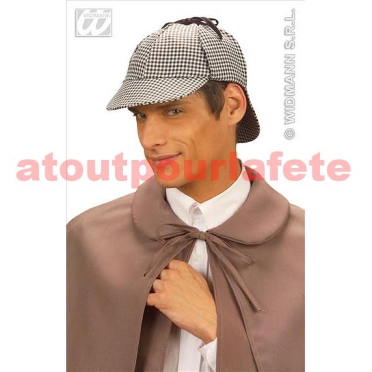 Chapeau, Coiffe Sherlock Holmes, Détective